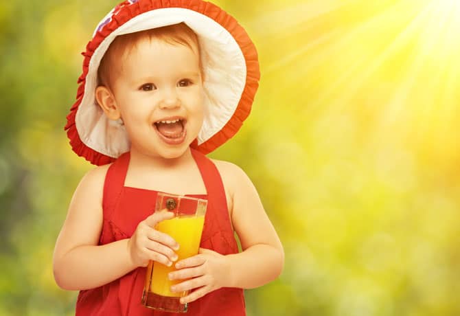 Healthy Drinks For Kids – Does Juice Count?