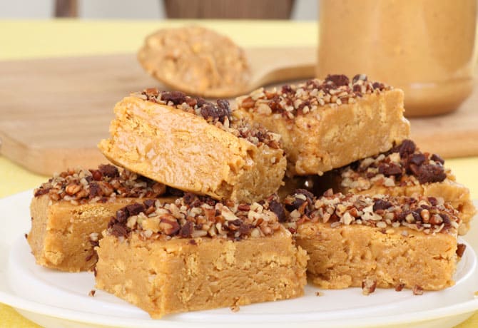 Healthy Protein Snacks – PB, Banana and Oat Squares