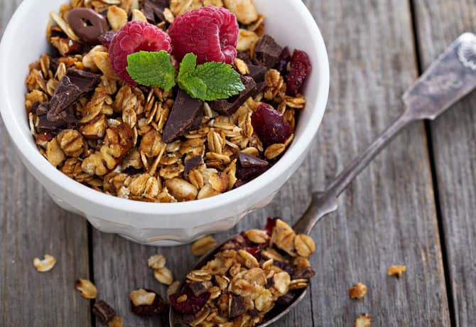 Doctor Dina Health Advice for Kids- healthy granola recipe