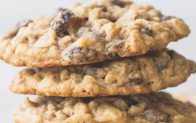 Healthy No-Bake Oatmeal Cookies