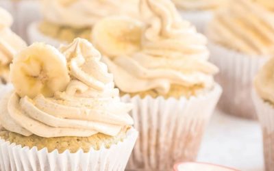 Easy Dessert Recipes For Kids – Banana Muffins with Frosting